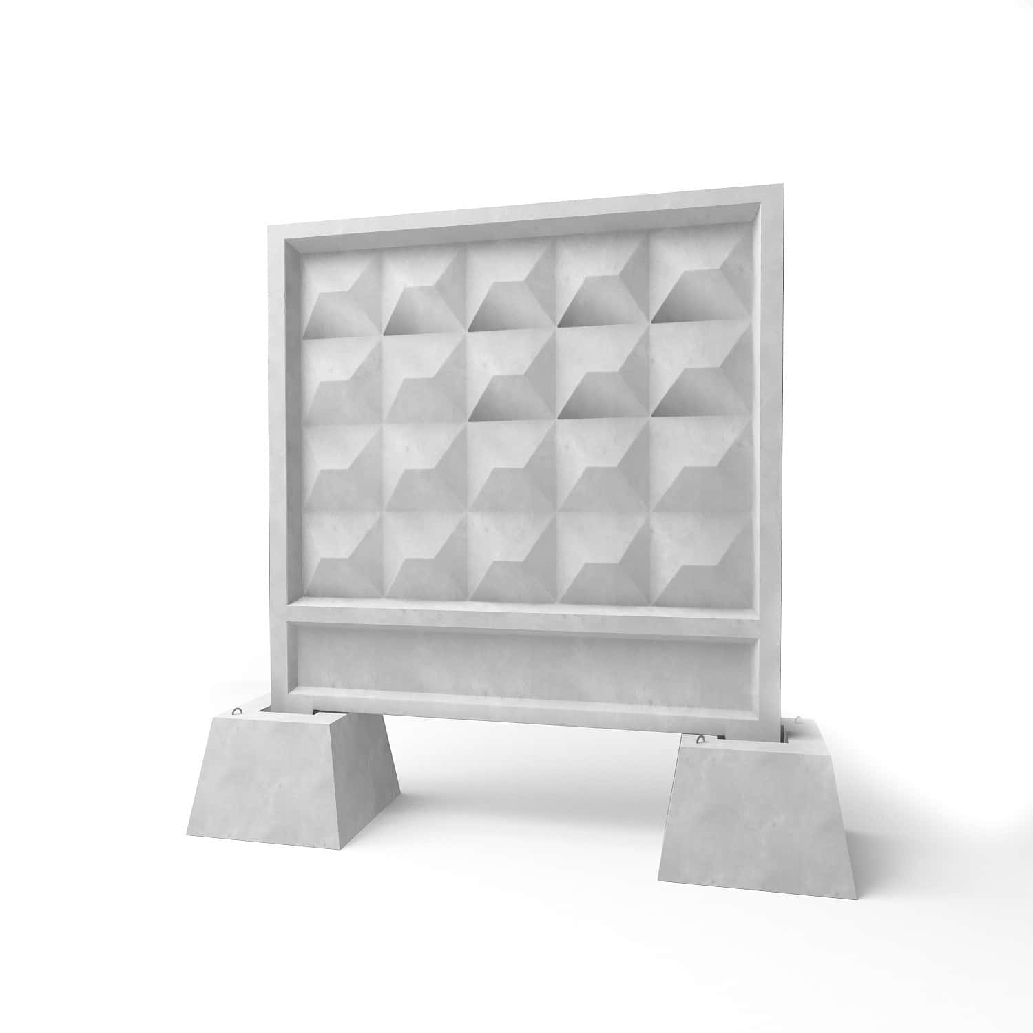 Забор на стаканах