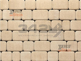  Тротуарная плитка 342 механический завод Классика 60 мм Белый: внешний вид