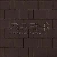  Тротуарная плитка Каменный Век Старый город 60 мм. Темно-коричневый: внешний вид